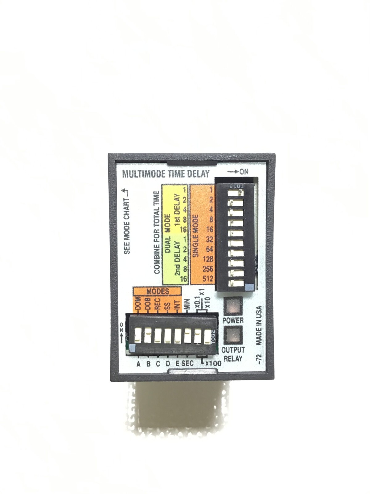 Entrelec SSAC TRDU120A2 Time Delay Relay