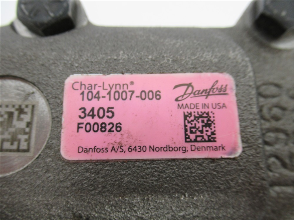 Char-Lynn / Danfoss 104-1007-006, 2000 Series, LSHT Hydraulic Motor- Made in USA