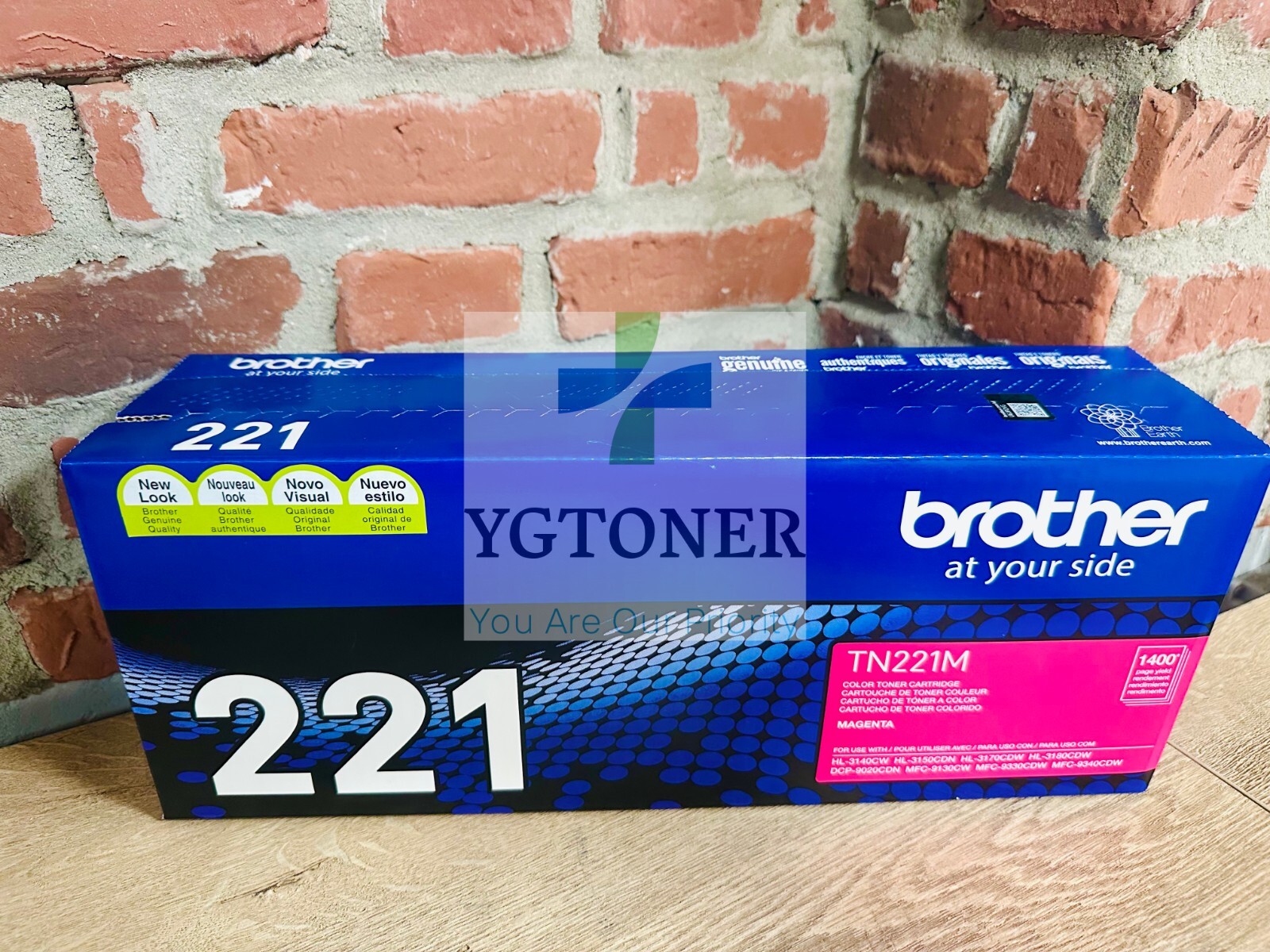 Brother TN221 CMYK 4 Colour Set Toner Cartridge