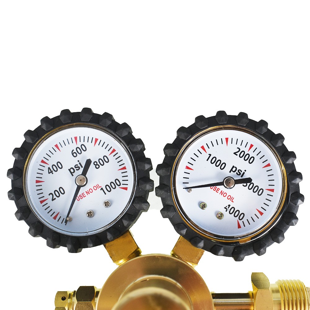Nitrogen Regulator with Pressure 0-800 psi Delivery 1/4″ Flare Output