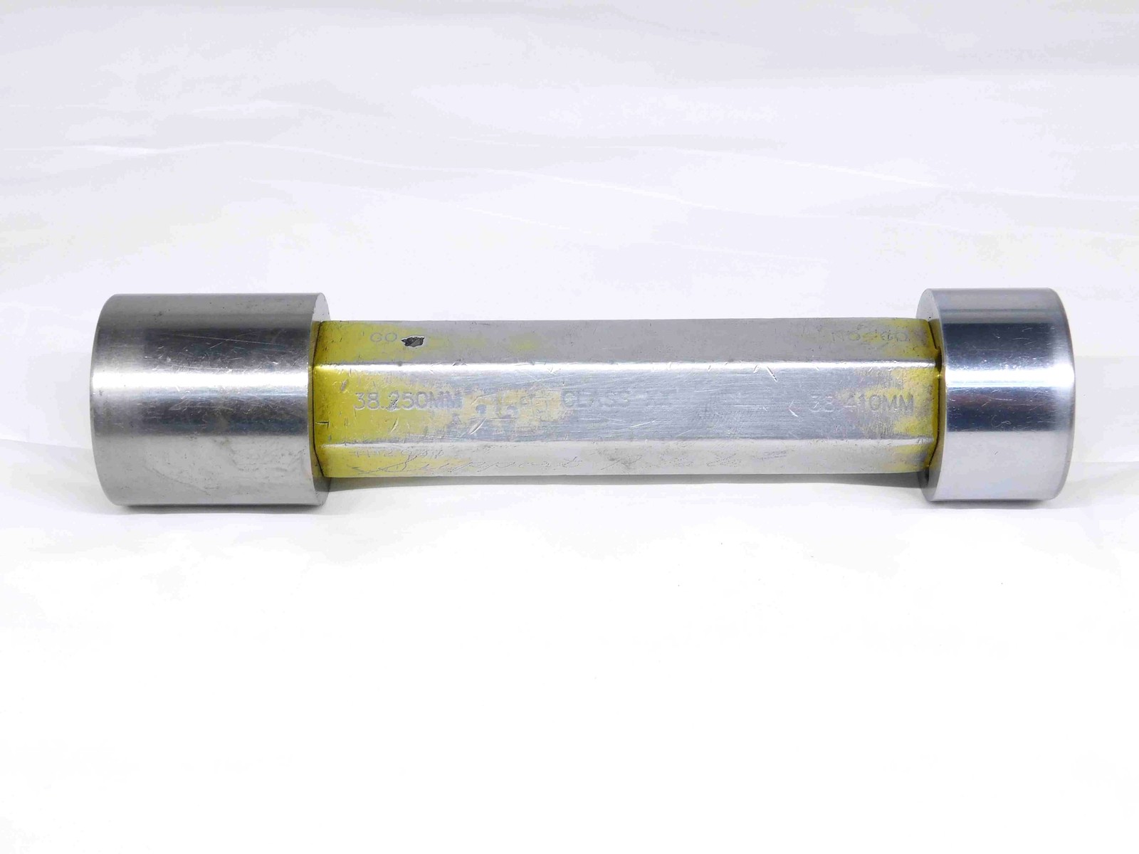 38.250 & 38.410 CL XX mm PIN PLUG GAGE GO NO GO 38.500 39 1.5059 38.25 38.41