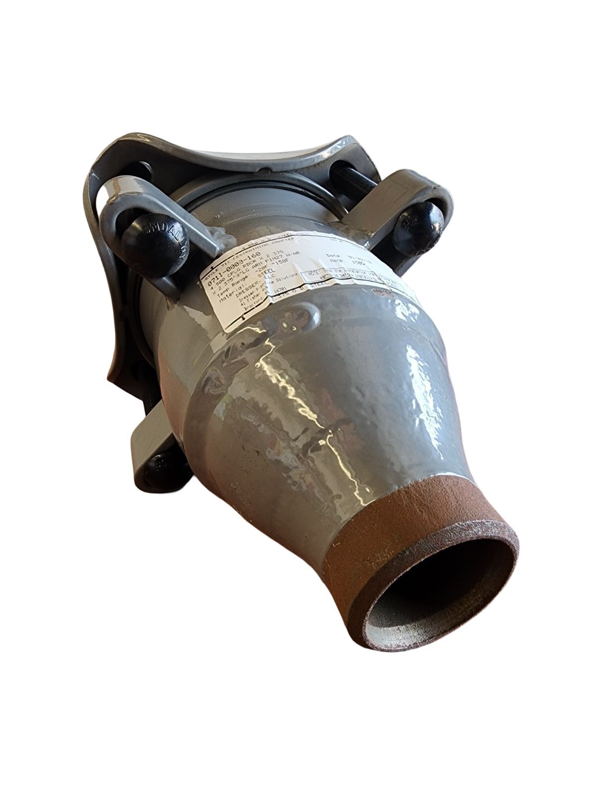 Dresser 0711‑0000‑160 Style 711 Reducing Coupling 4.500″×2.375″ 8″ LG ARM PIN27