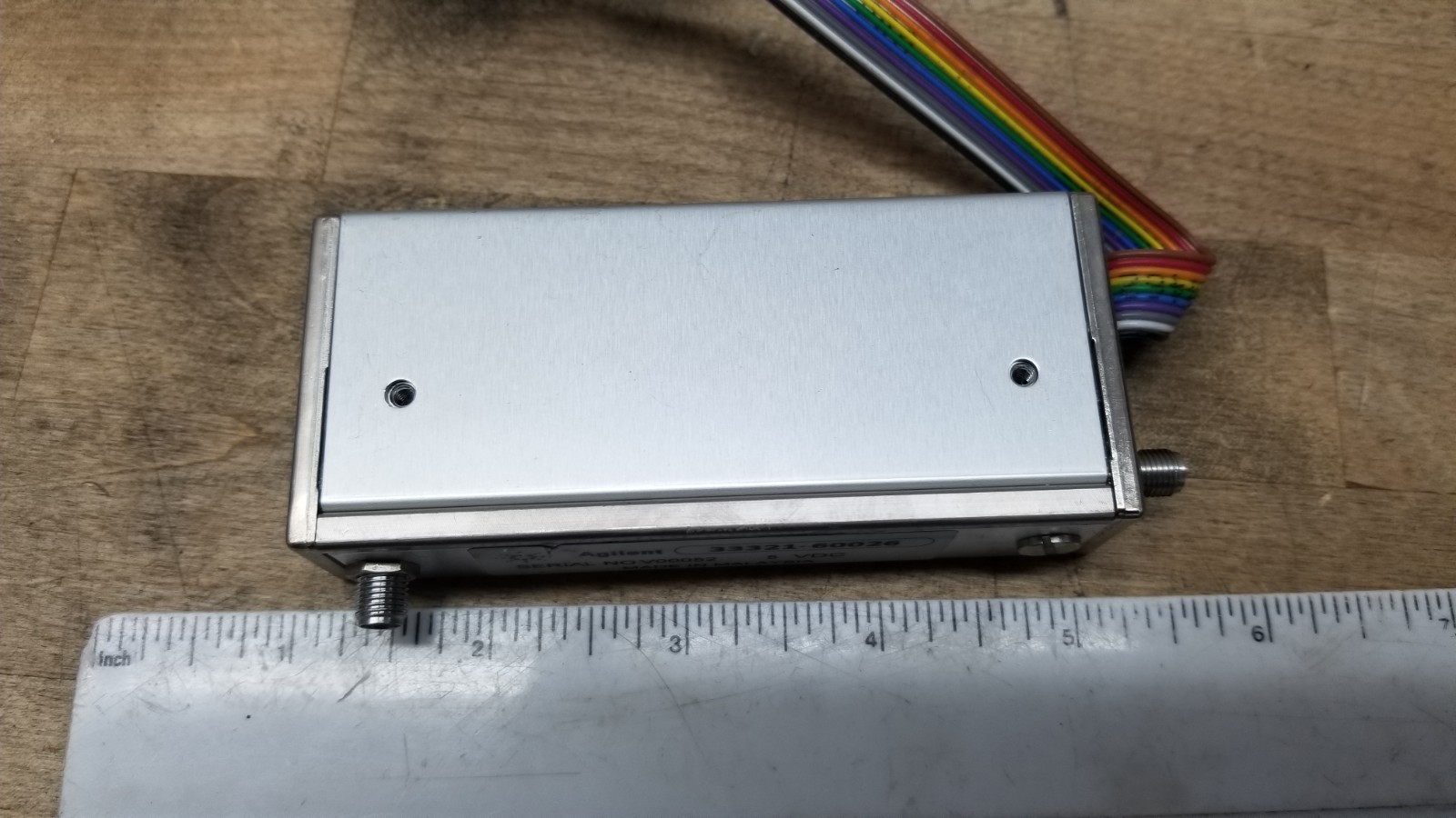 Agilent HP 33321-60026 DC-3GHz 70dB 5V Programmable Step Attenuator #2