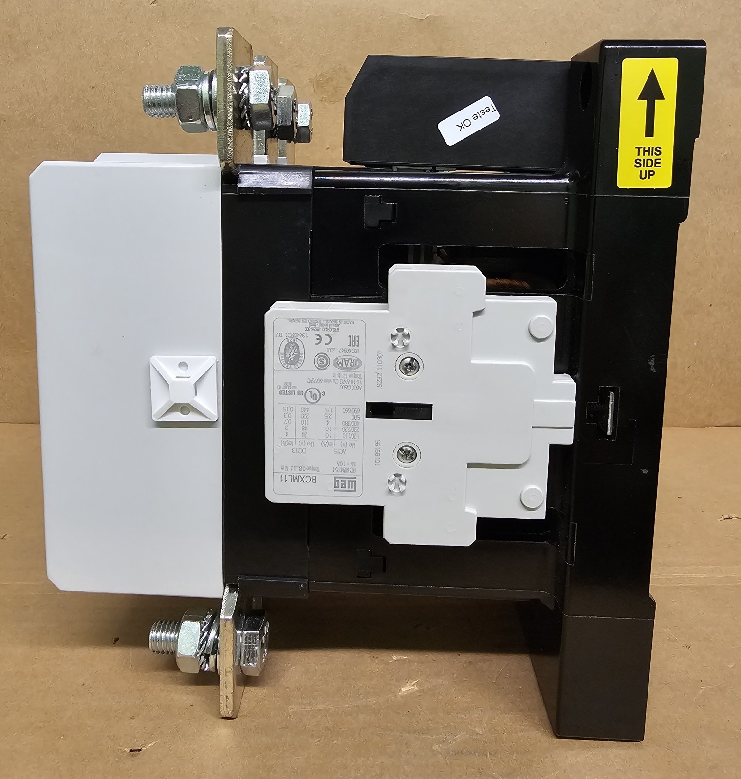 WEG CWM250-22-30E21 Contactor, 250A Coil, 430-500V, 3Ph