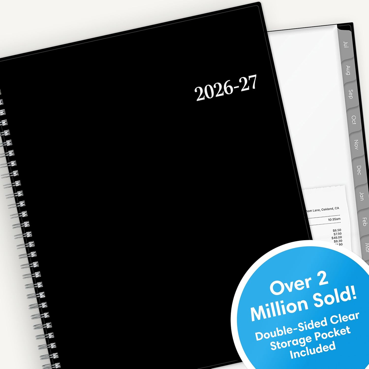 2026-2027 Weekly & Monthly Academic Planner, 8.5″x11″, Enterprise | July 2026 –