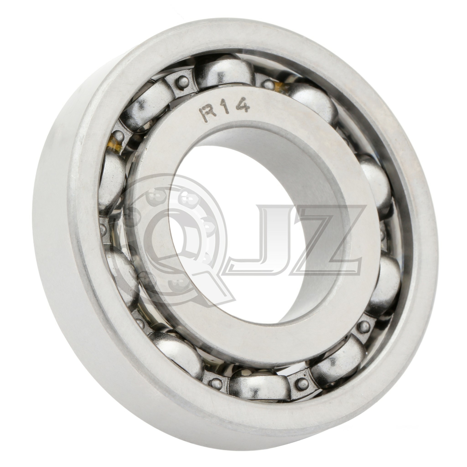 [1-Pack] R14-OPEN Radial Ball Bearing 0.875 in x 1.875 in x 0.50 in (IDxODxW)