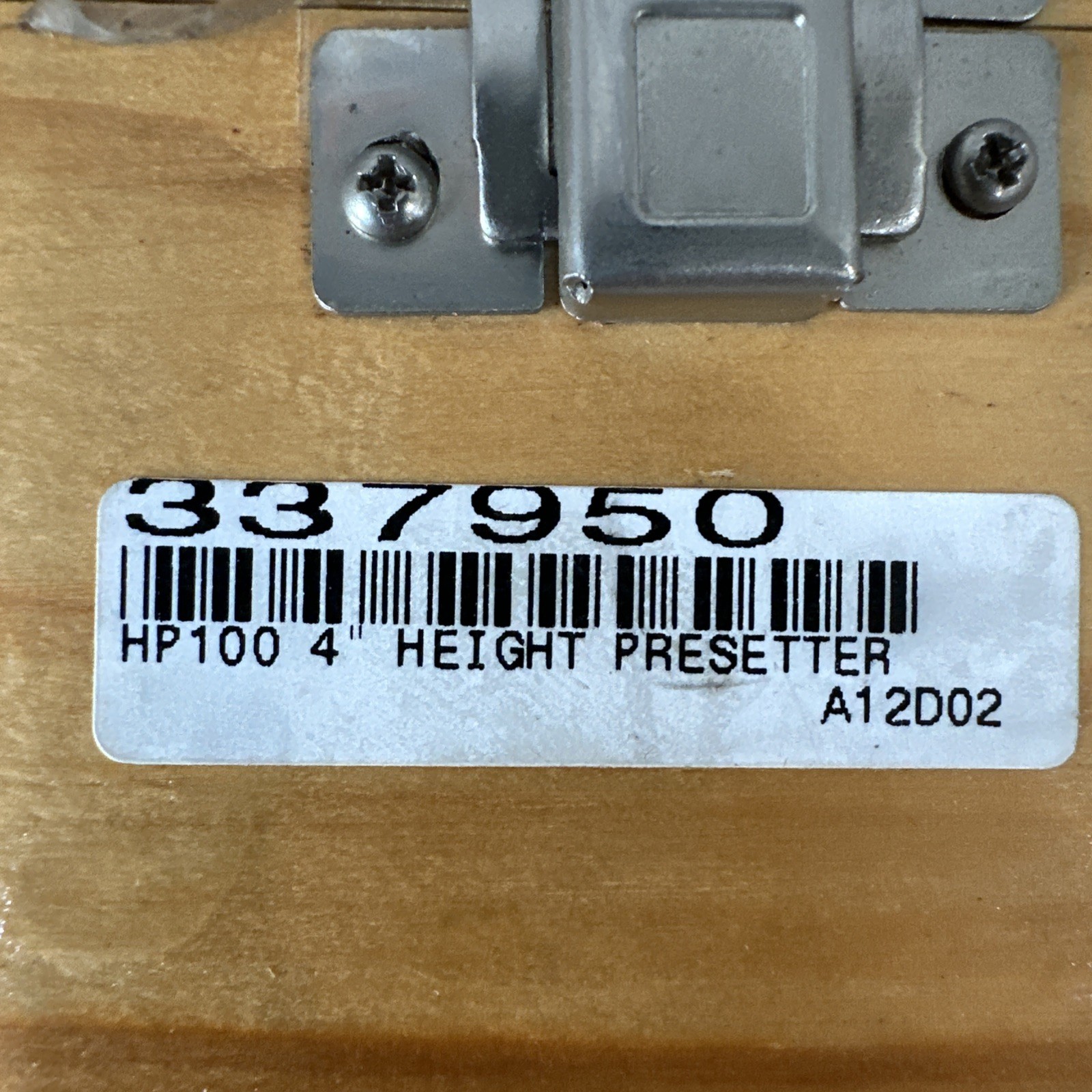 STM HP-100 HEIGHT PRESETTER