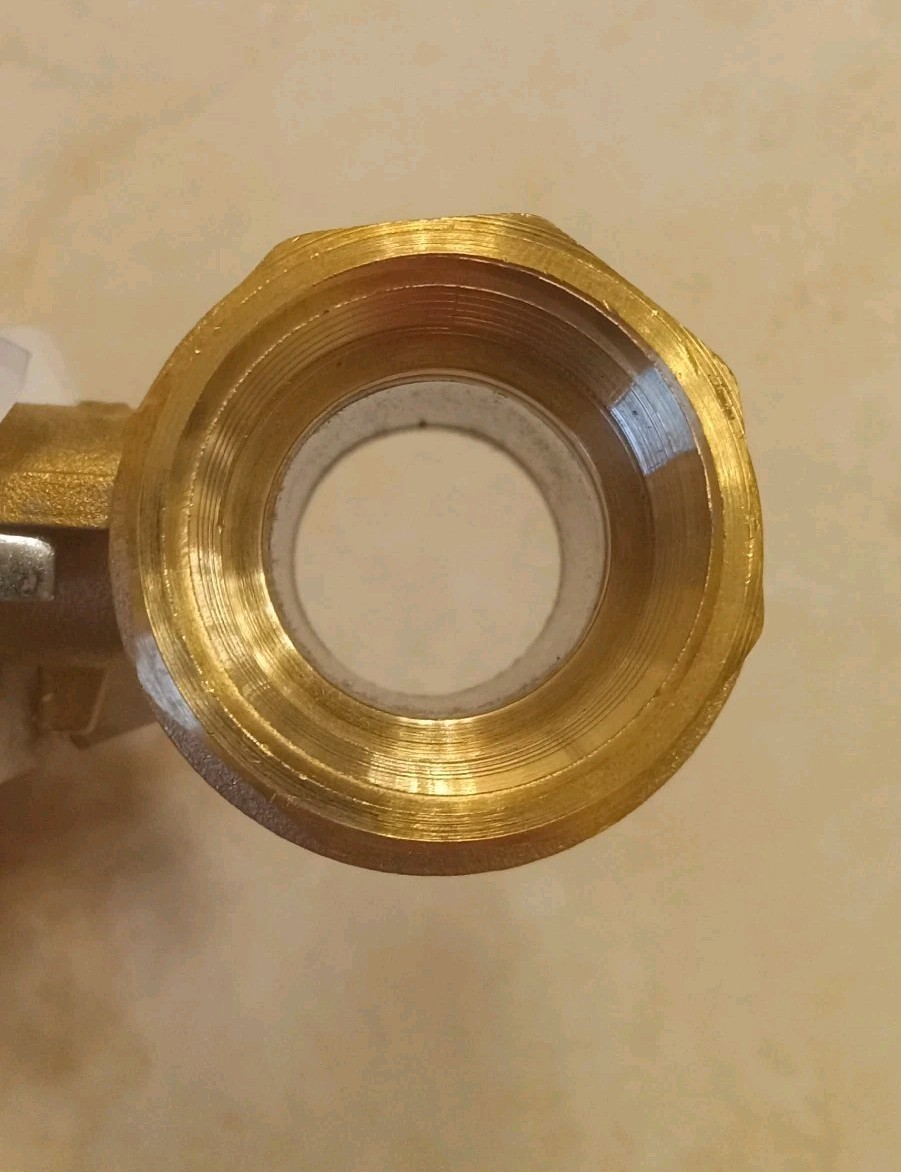 NIBCO TFP600A Brass Ball Valve 1″ NPT Thread End 150-SWP / 600-WOG, Full Port