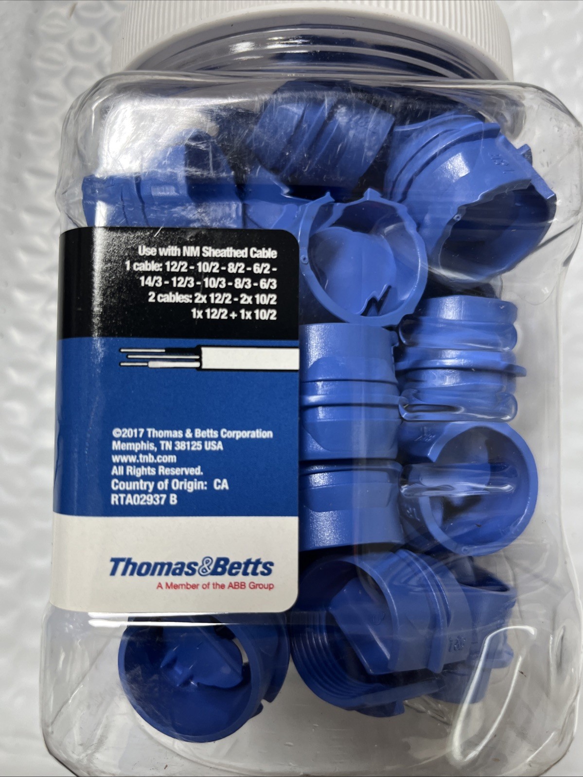 Carlon 3/4 in. Standard Fitting Non-Metallic Snap-In Fitting (40-Pack) (SNM34-6R