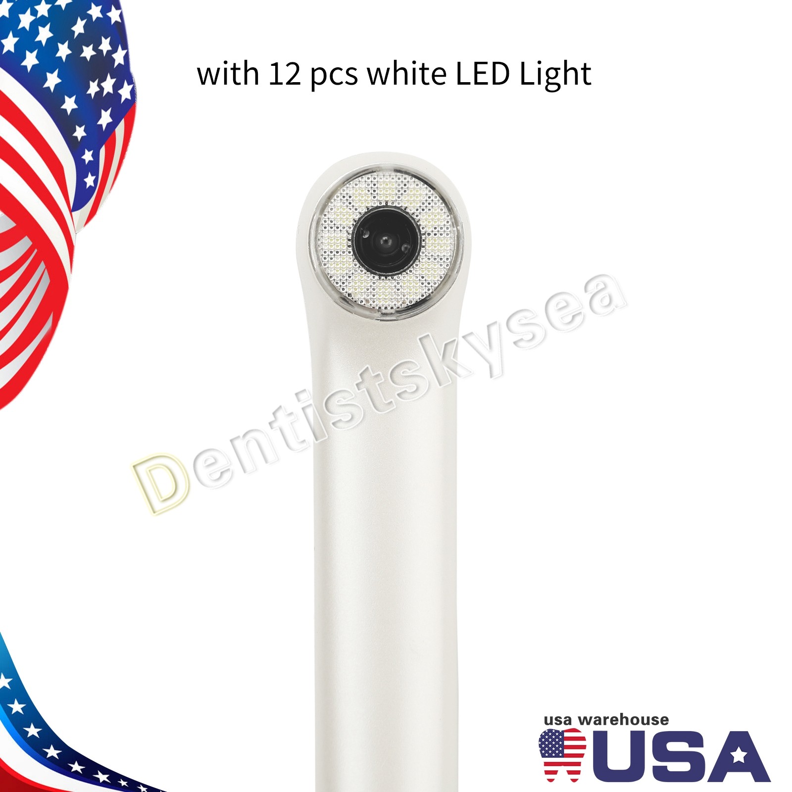 Dental Ultrasonic Piezo Scaler Handpiece fit For EMS WOODPECKER type Tips 135℃