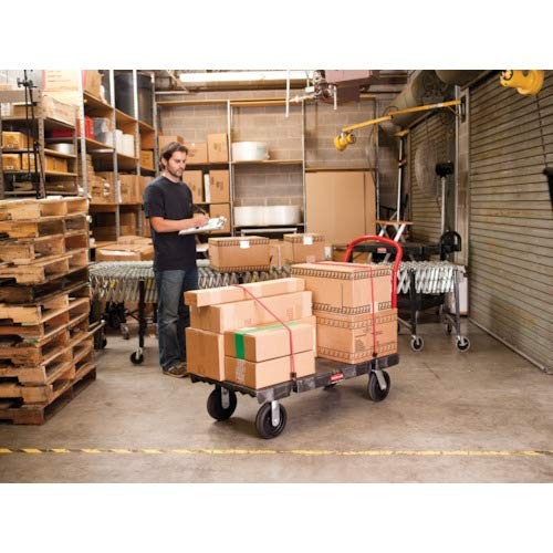 Rubbermaid Commercial Products Heavy-Duty Platform Truck, 2,000 Pound Capacity