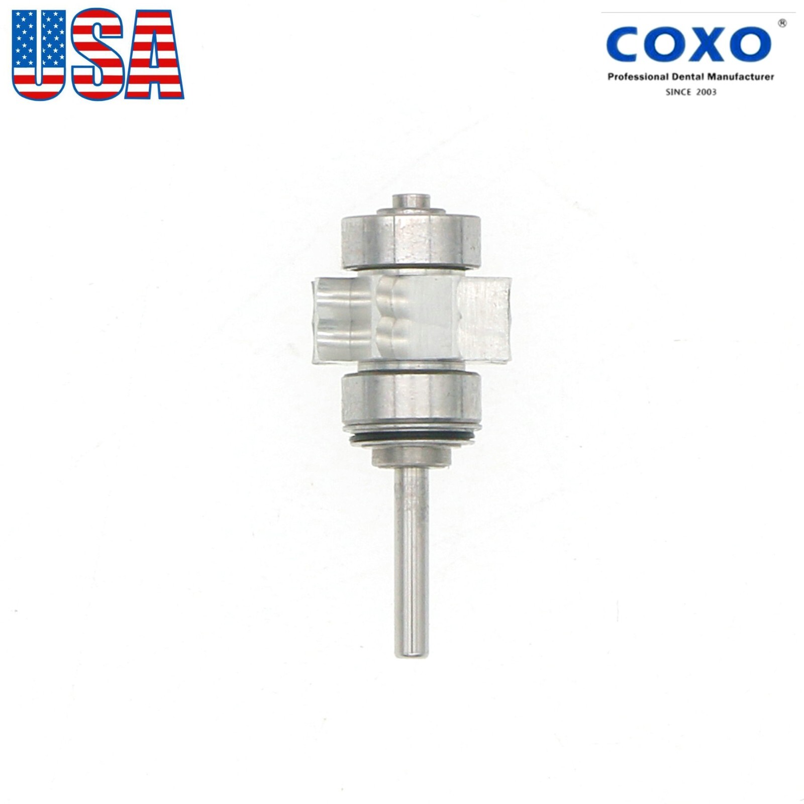 US COXO Dental Fiber Optic Handpiece High Speed Turbine For Kavo NSK Coupler