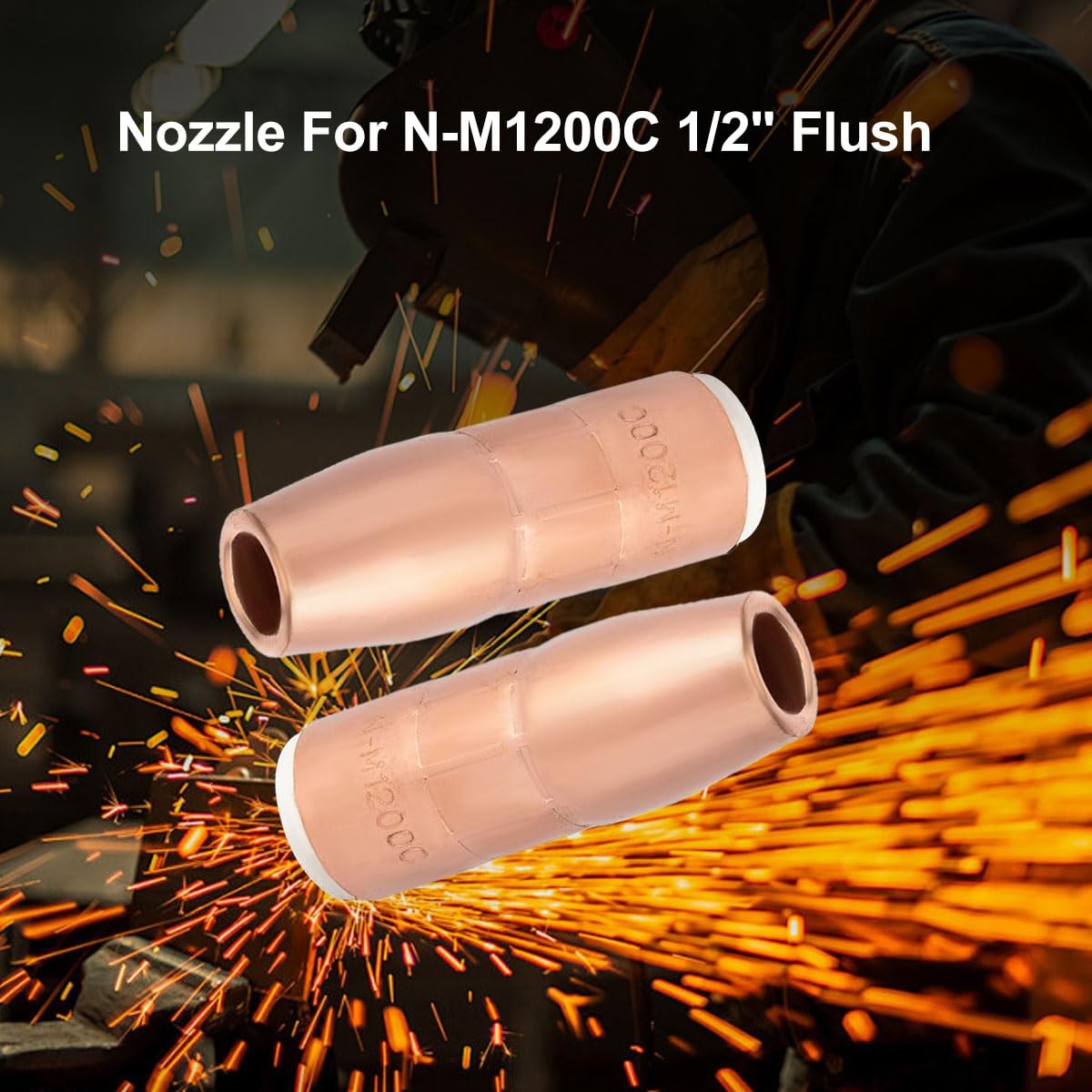 Nozzle For N-M1200C 1/2″ Flush AccuLock MDX Fits Miller MDX-250 0.5 inches