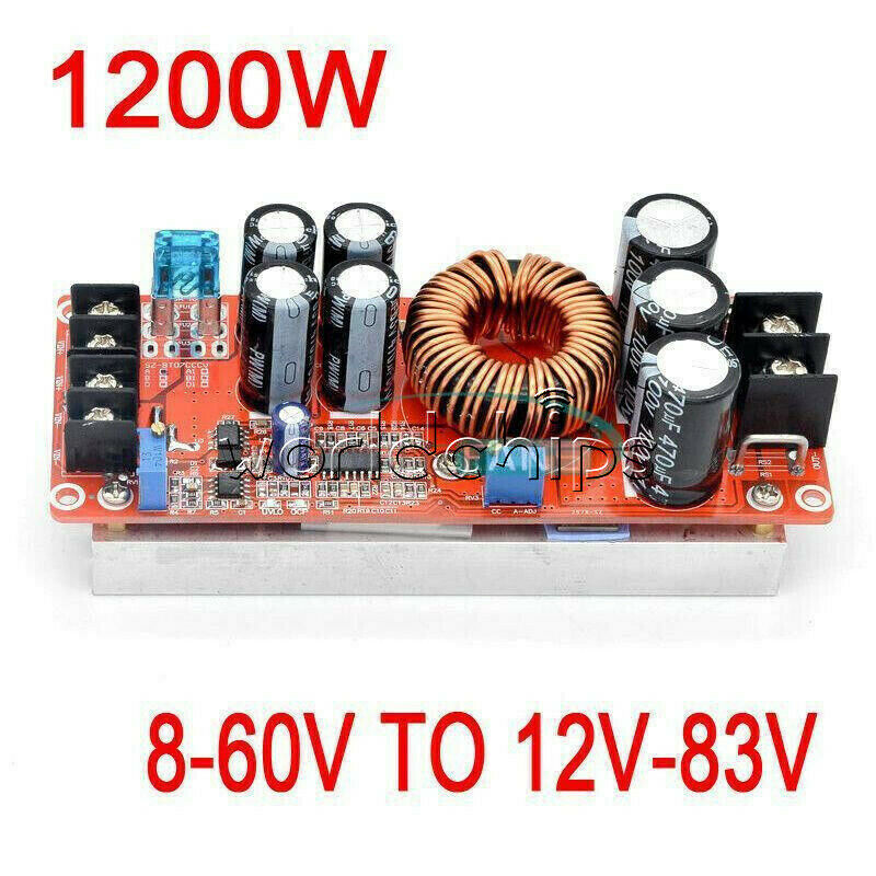 DC-DC 10/12/15/20A 150/250/300/400/1200W Step up Step down Buck Boost Converter