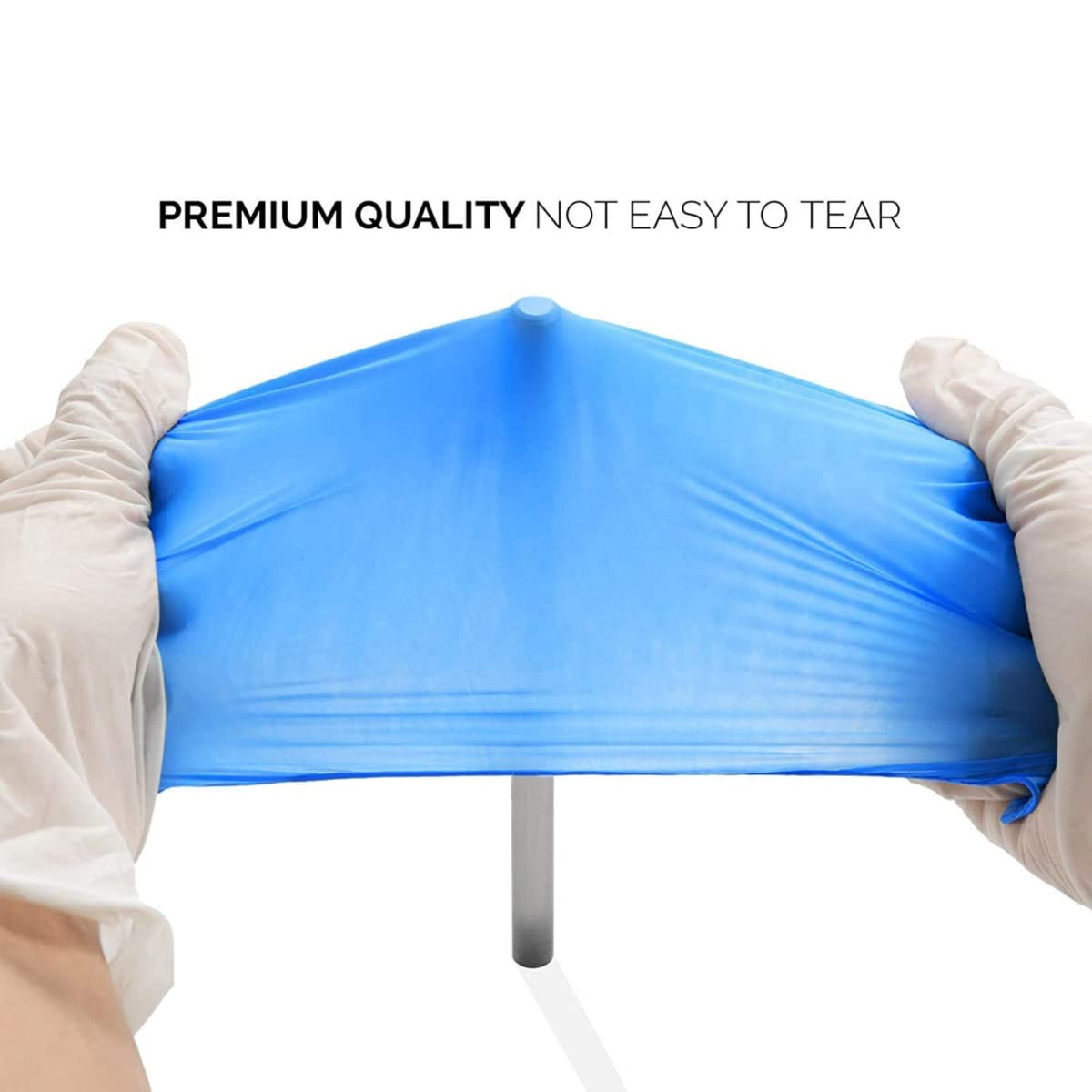 Basic Medical Synmax Vinyl Exam Gloves – Latex-Free & Powder-Free – Large, Bmpf-