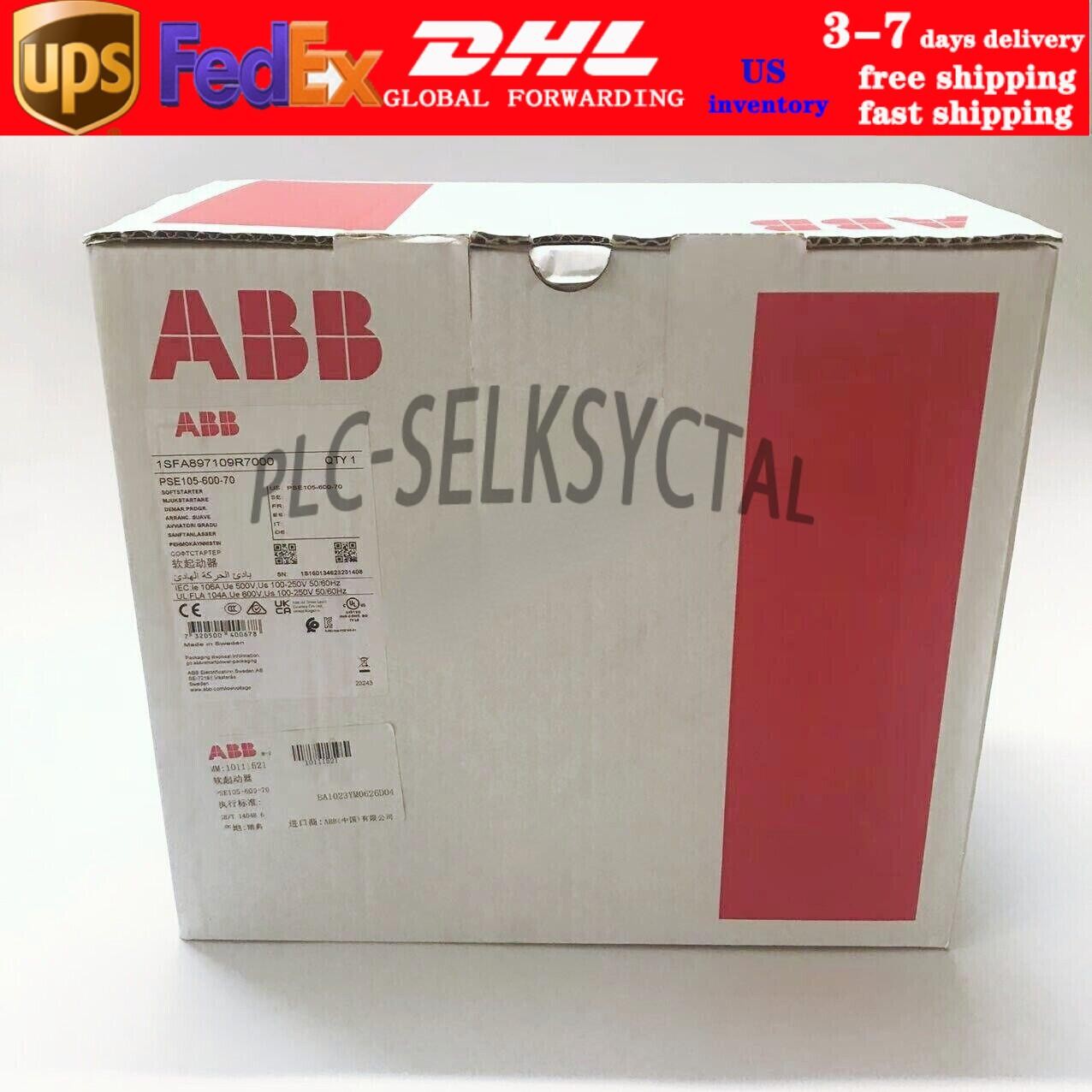 PSE105-600-70 ABB1SFA897109R7000 Brand New In Box UPS Fast Shipping