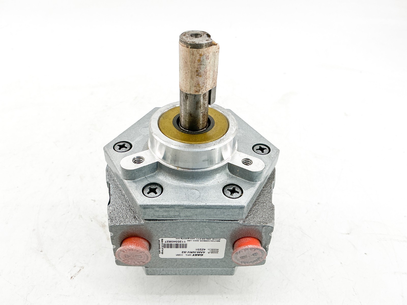 New Gast 4AM-NRV-92 Air Motor 1.7HP 35IN Torque 3000RPM 4Z231