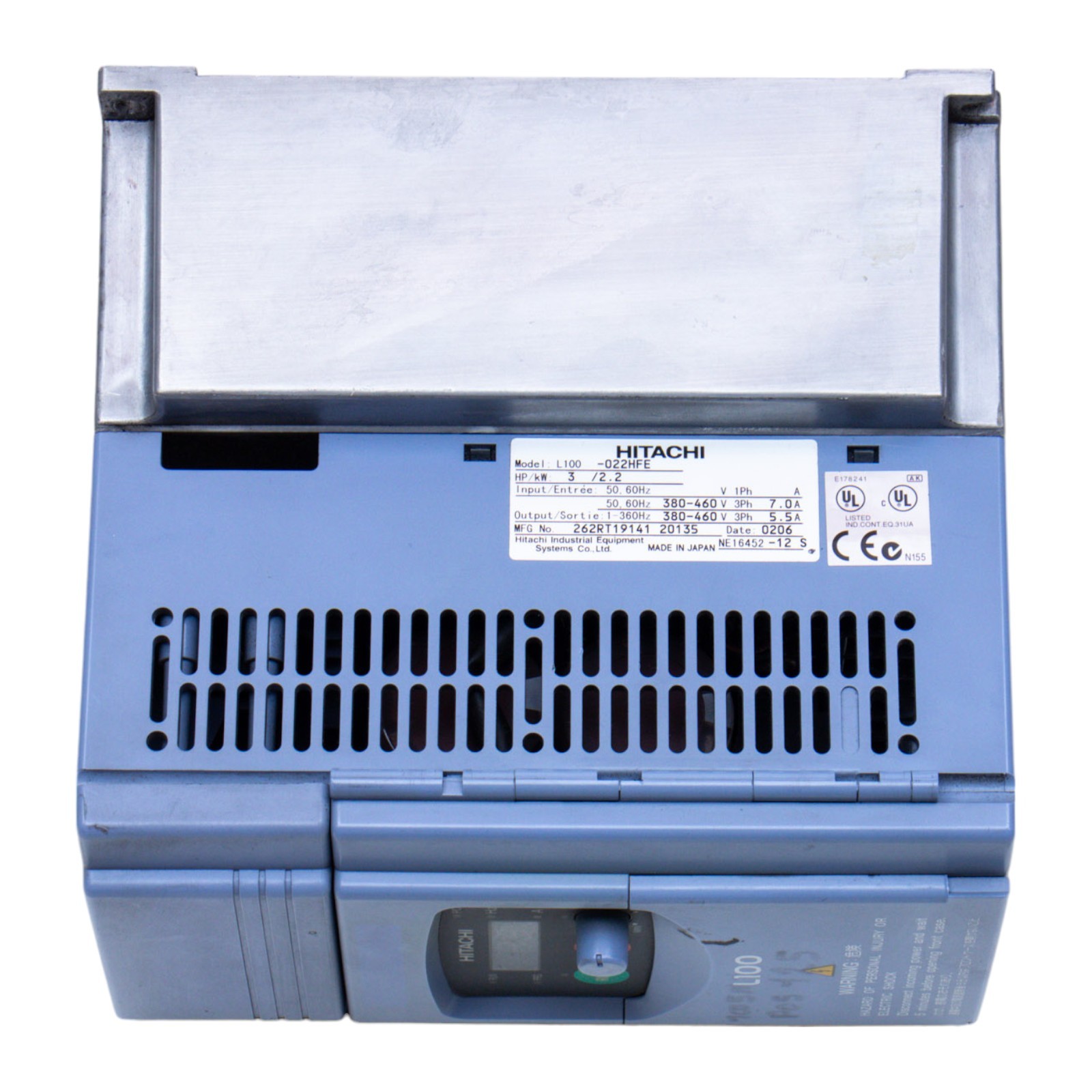 HITACHI L100-022HFE, Inverter Drive, L100-022HFE, L100022HFE, Not Applicable …