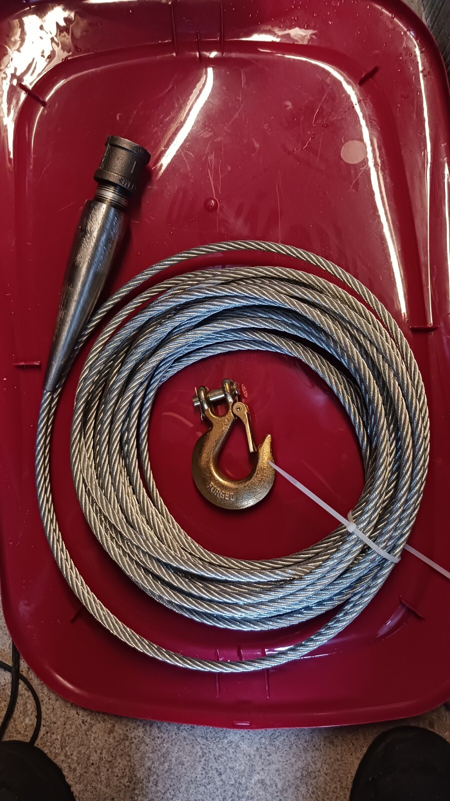 Water Line Plumbing Tools Plastic Copper Replacement Tool 100 Feet Of Cable