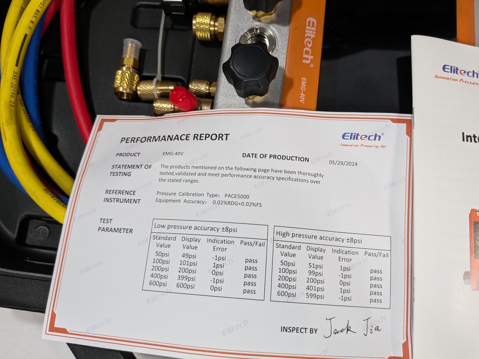 Elitech Air-Conditioning Repair Solution Pack -Dual Sensor Leak Detector IR-2