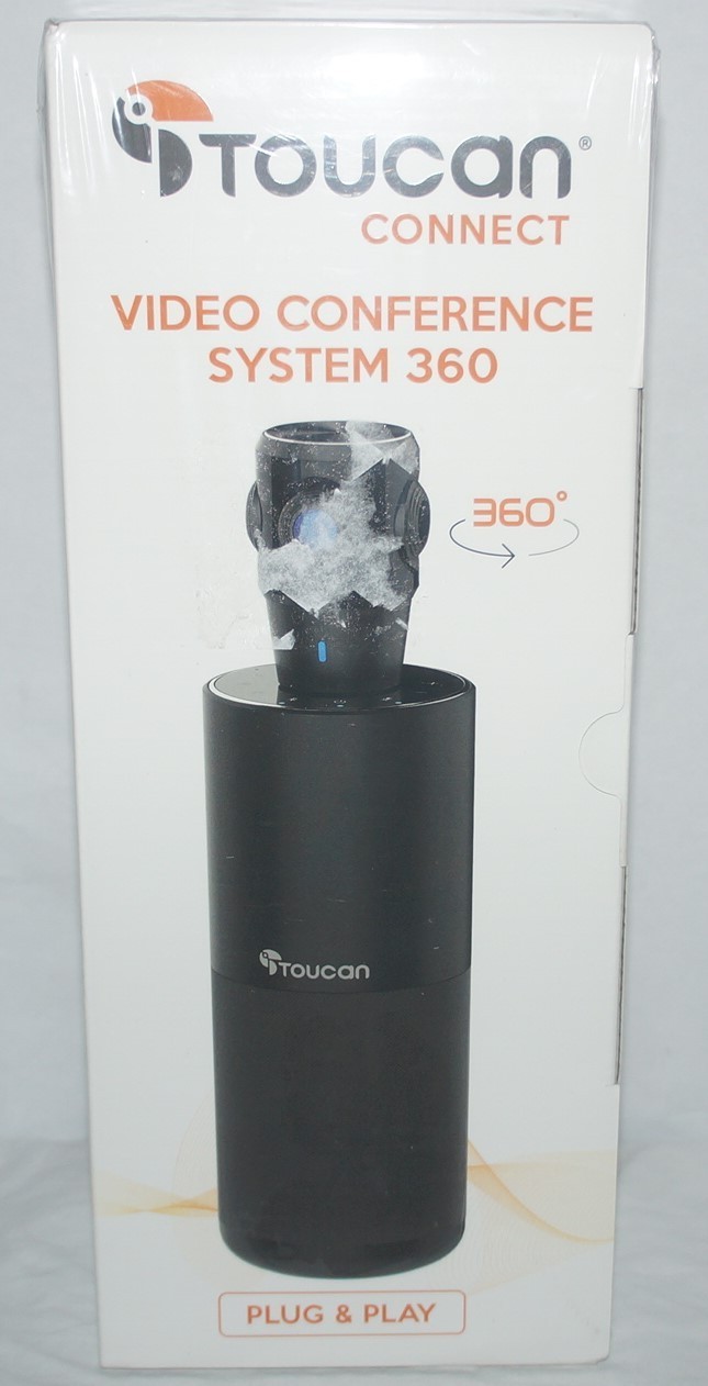 New Toucan SC360 Video Conference System 360 with Auto Voice Tracking – Black