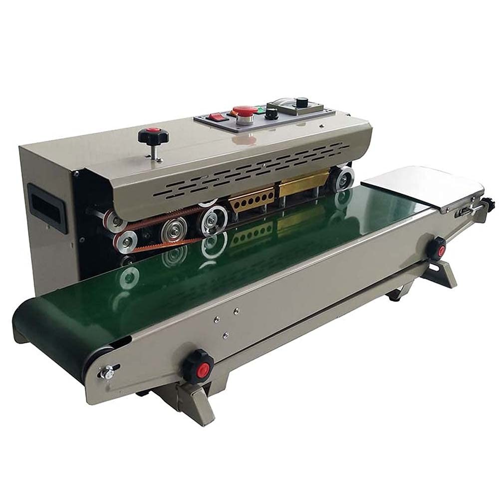 INTBUYING FR-880 Continuous Bag Sealing Machine Automatic Band Sealer Digital