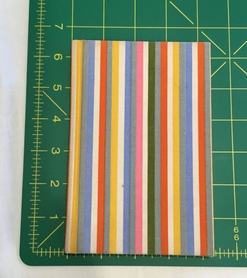 Anything Book Multi Color Striped Notebook