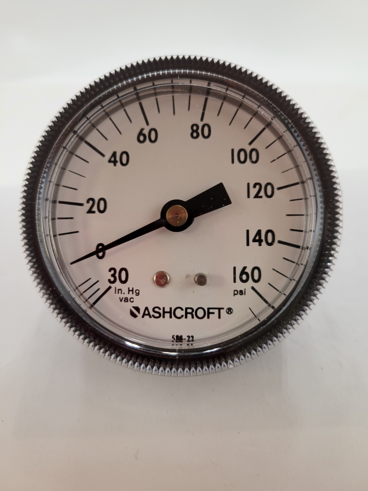 Ashcroft 25W100TH 02B XUC Pressure Gauge Panel Mount 2-1/1″ 0-160 PSI 1/4″ NPT
