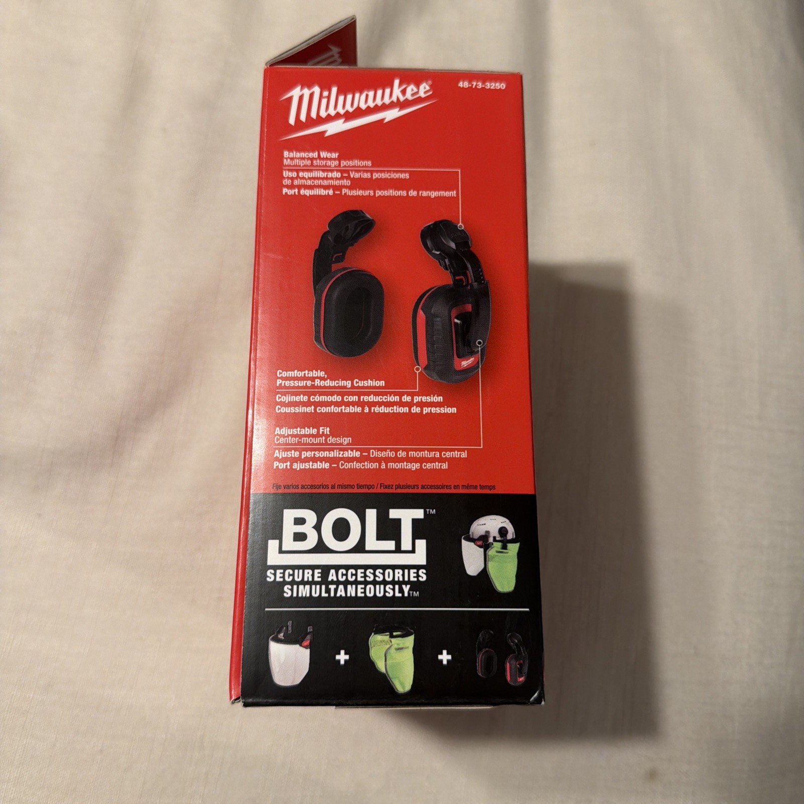 Milwaukee 48-73-3250 BOLT 24dB Earmuffs (New)