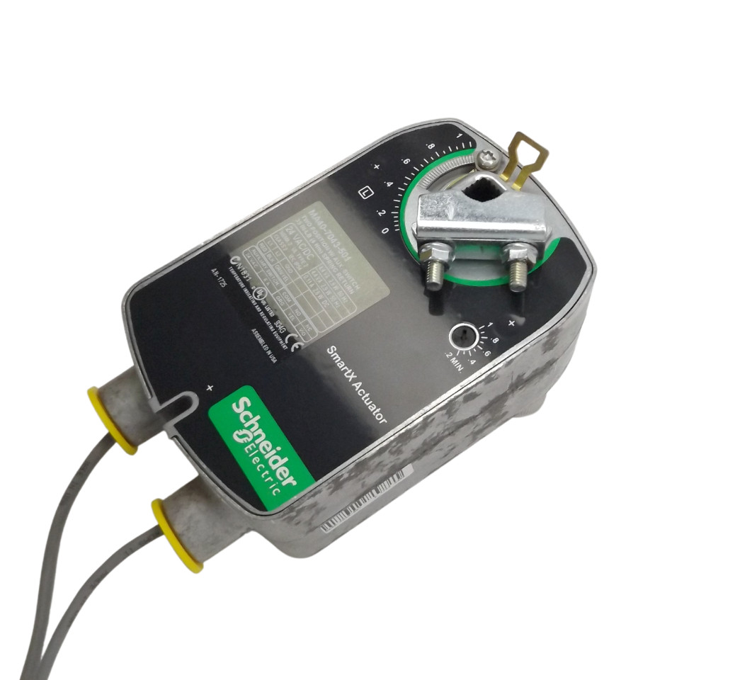 Schneider MA40-7043-501 2- Position Actuator With Aux Switch 24V 35 In-Lb