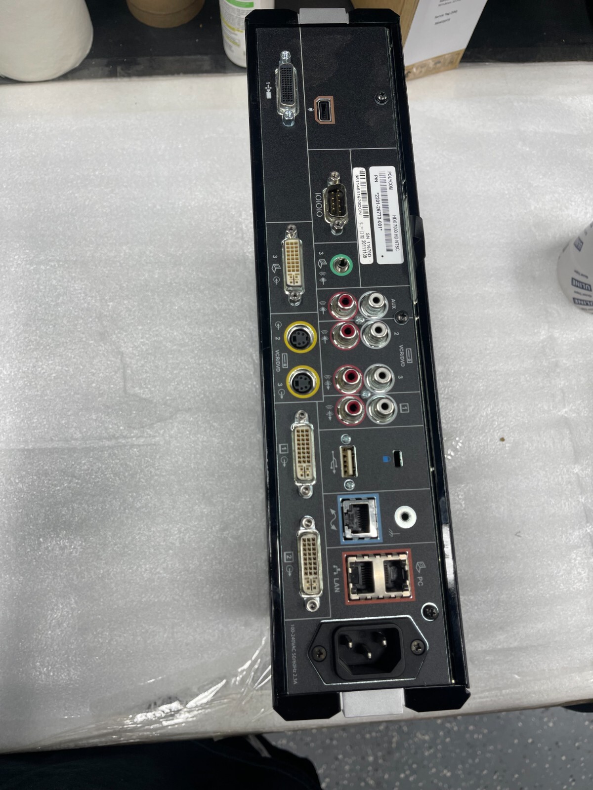 Polycom HDX 7000 HD Video Conferencing System 2201-26773-001 (lot of 2 units)