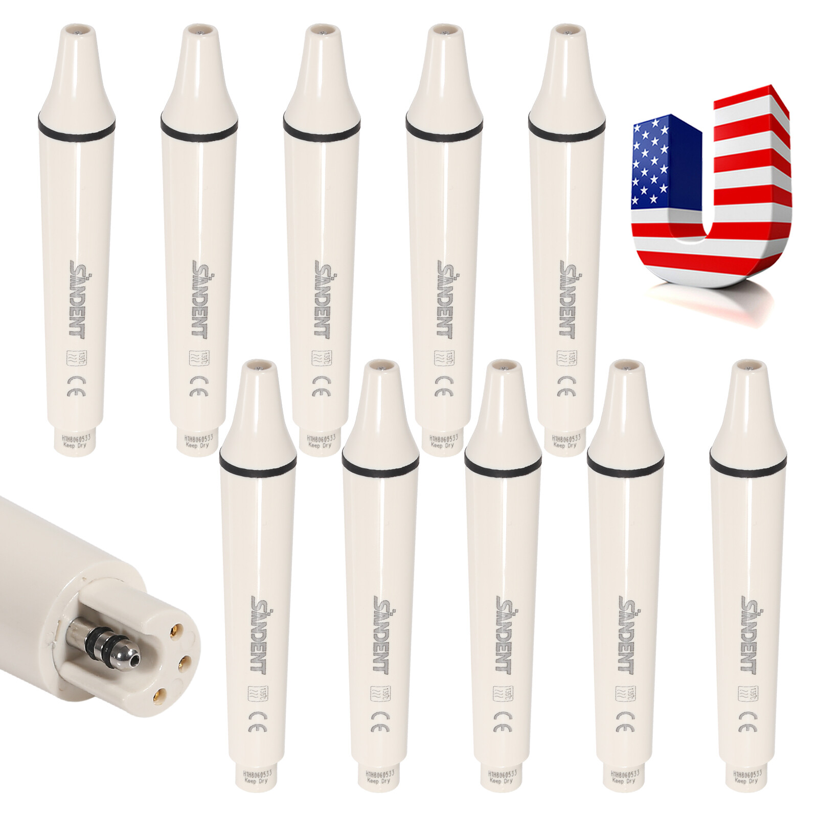 USA SKYSEA DENTAL Piezo Ultrasonic Scaler Handpiece Fit EMS SKYSEA SANDENT