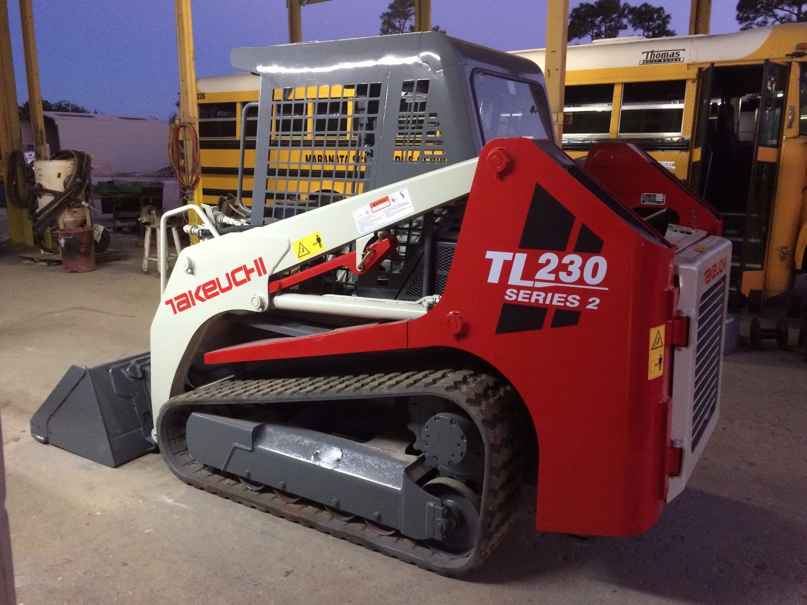 Takeuchi TL230 Decal Set- very high quality aftermarket decals
