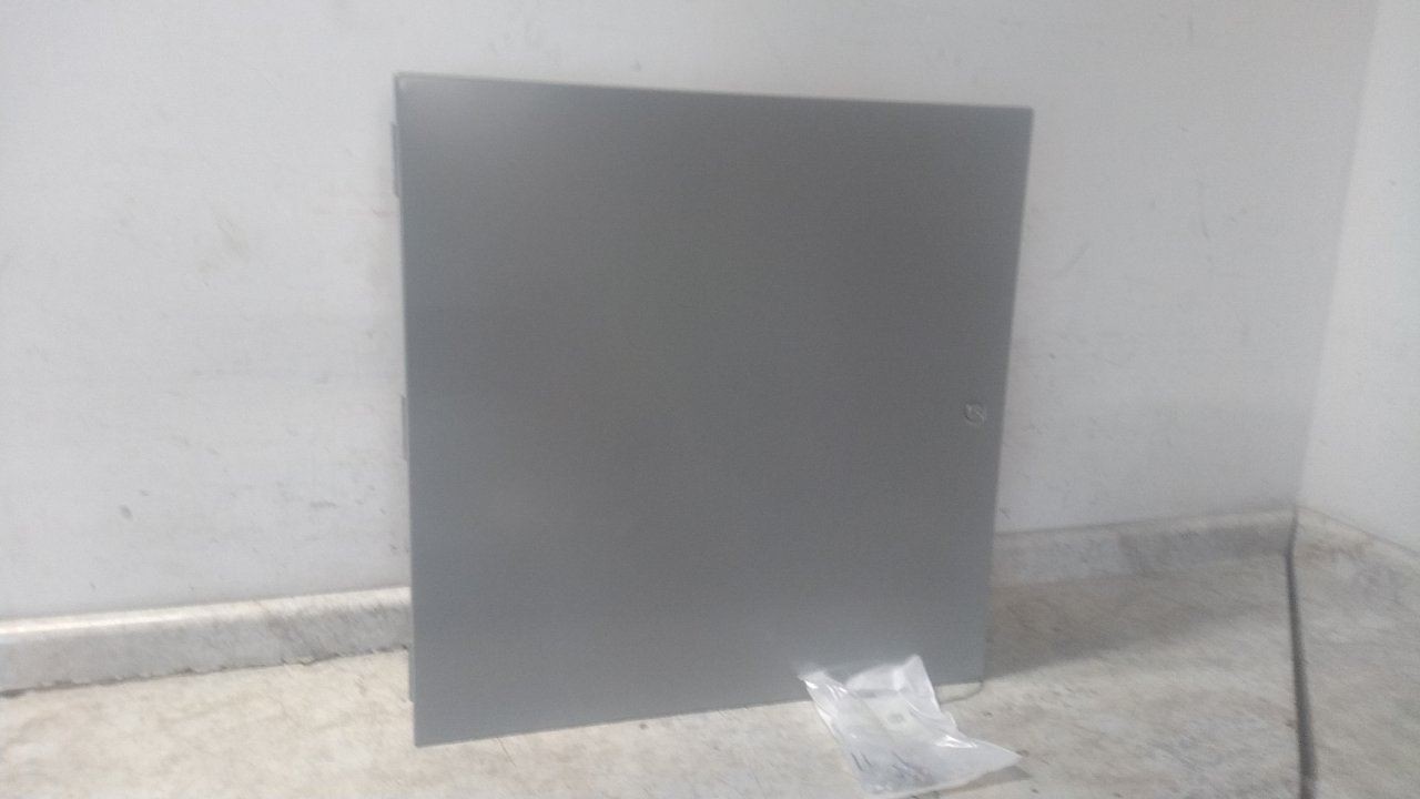 Hoffman A30N30BLP 30 In Height 30 In Width 8.62 In Depth Gray Steel Enclosure