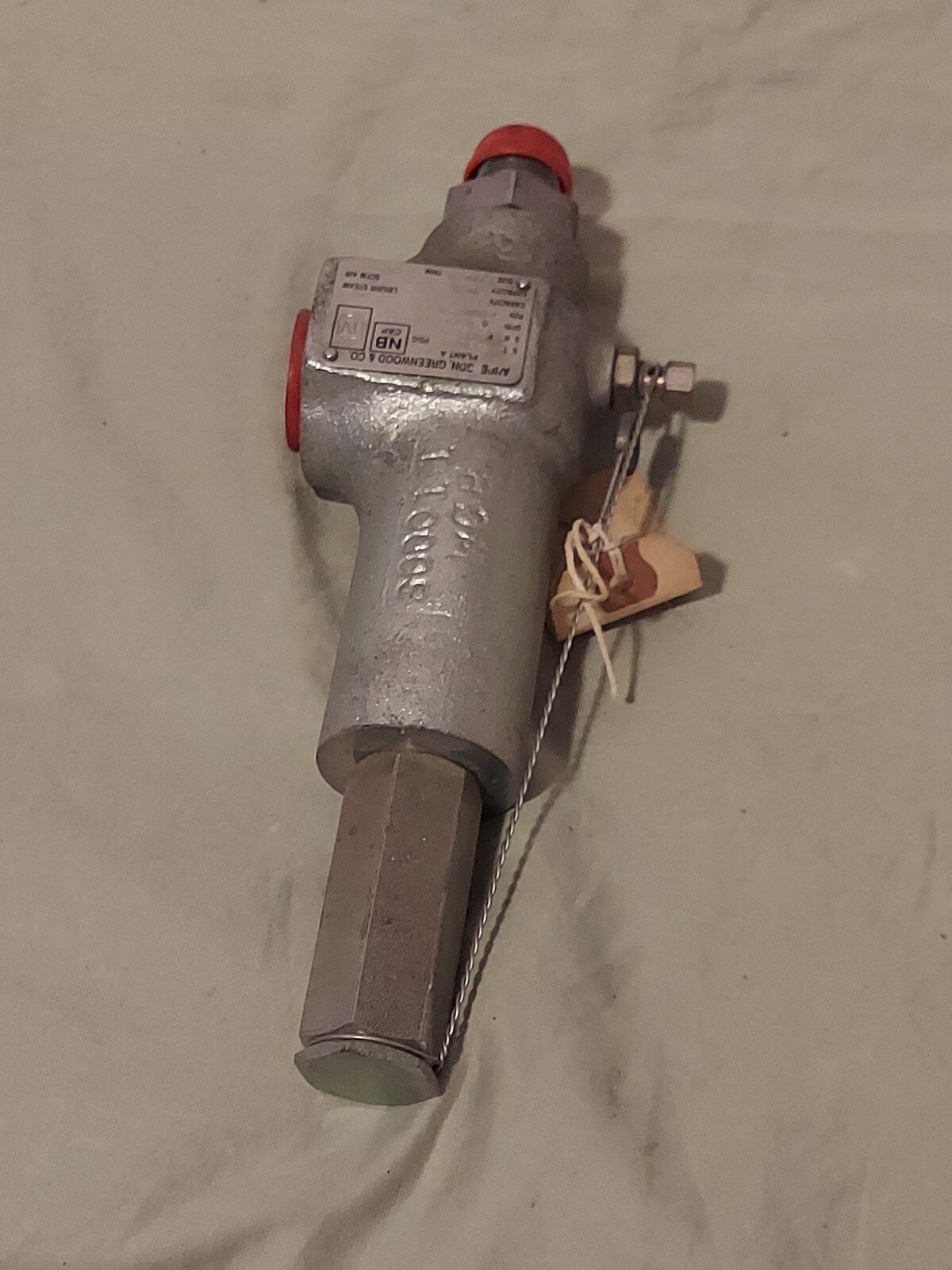 Anderson Greenwood 83SM48-4 Carbon Steel Relief Valve 4000psi 1/2in Npt 172scfm