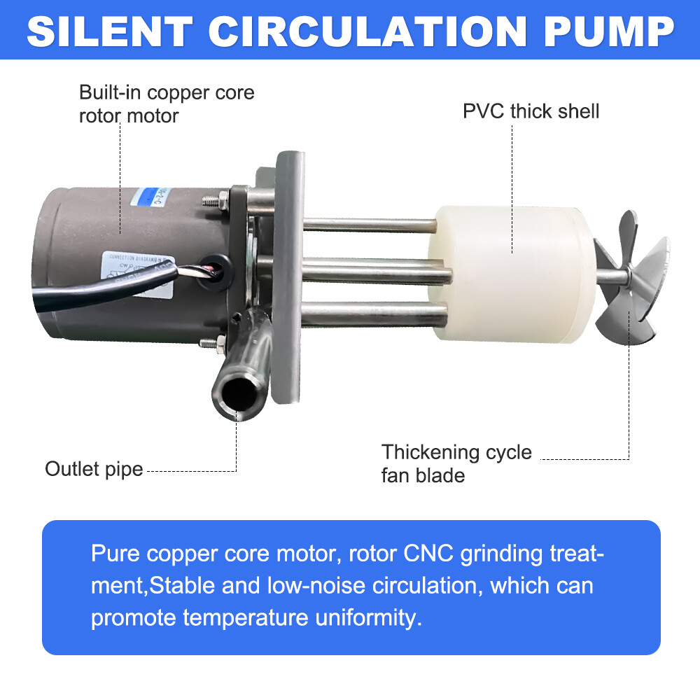 Precision Thermostatic Bath Water Oil Circulator -40°C to 100°C for Calibration