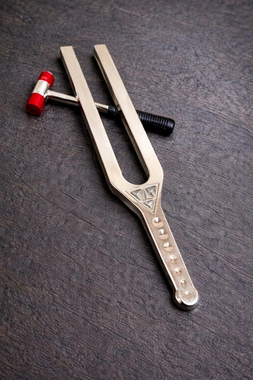 Giant 378Hz Tuning Fork – Sound Healing Frequency Instrument | Reiki, Yoga & Med