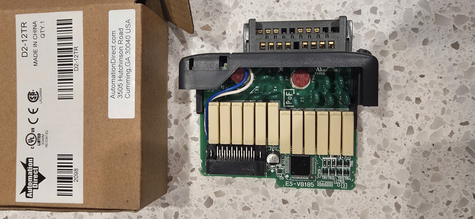 AutomationDirect D2-12TR New Sealed PLC Relay Output Module DL205 12-Point
