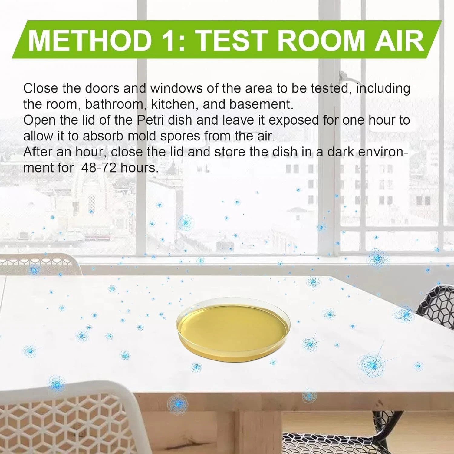 (5 Test Box) Mold Test Kit for Home Diy Detector at Home – New In Box