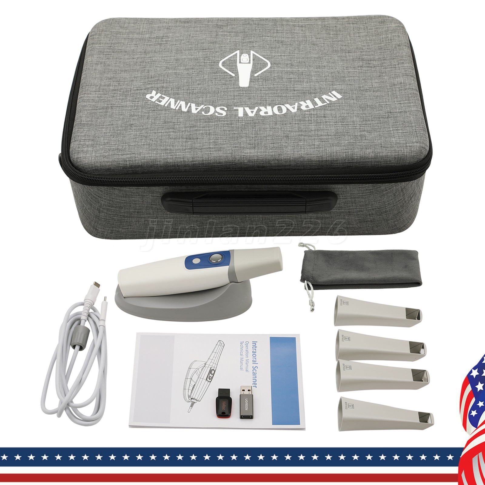 Dental Lab MARATHON-III Micromotor 35K RPM Polisher Grinder Machine Tool & Pedal