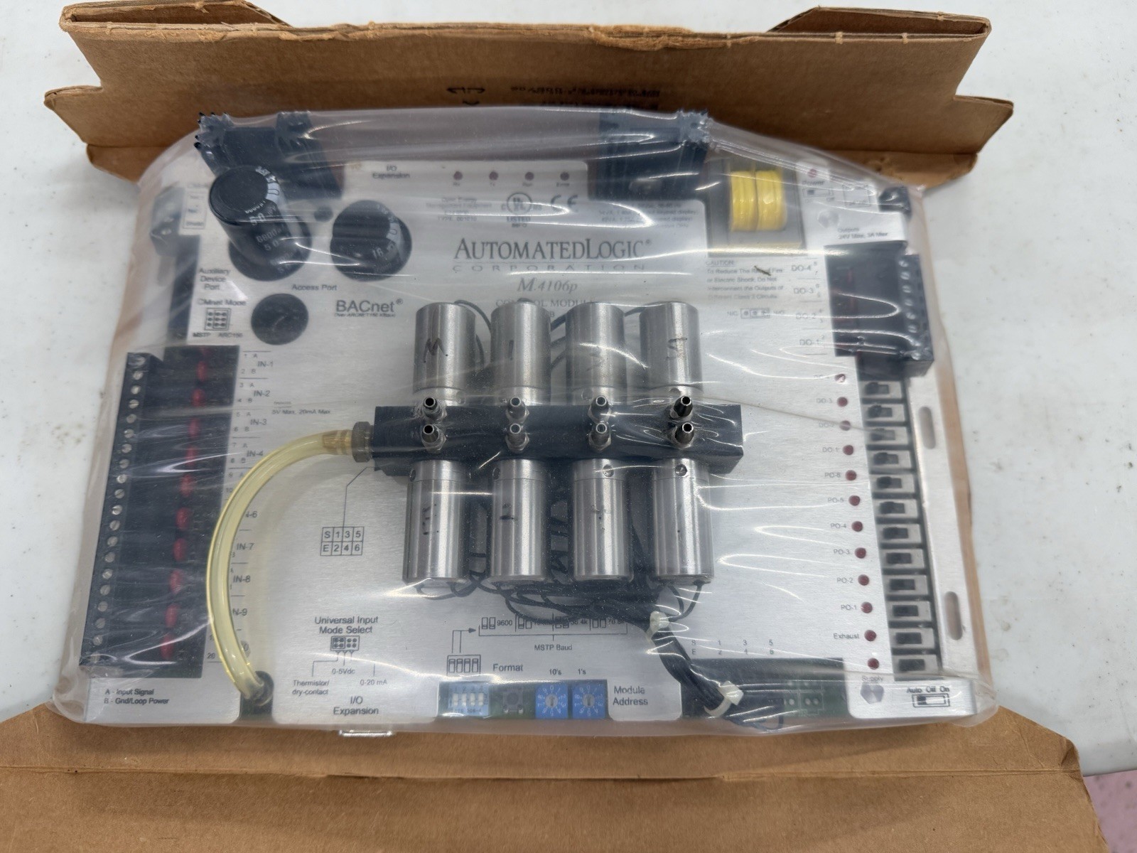 Automated Logic M4106P Control Module 2MB BACnet TYPE 001010 AK