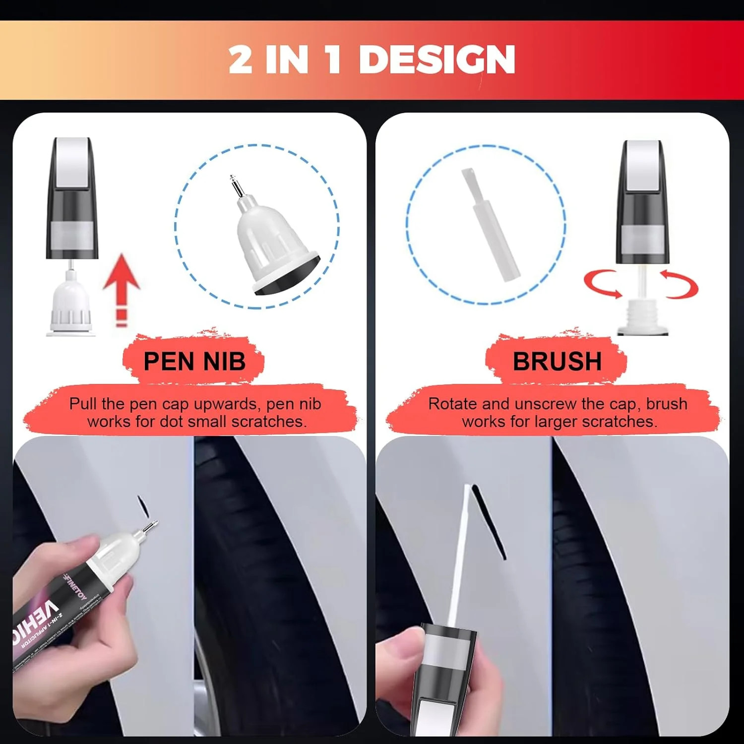 Satin White Pearl Tricoat (37J) for Subaru Touch Up Paint Quick & Easy Fix fo…
