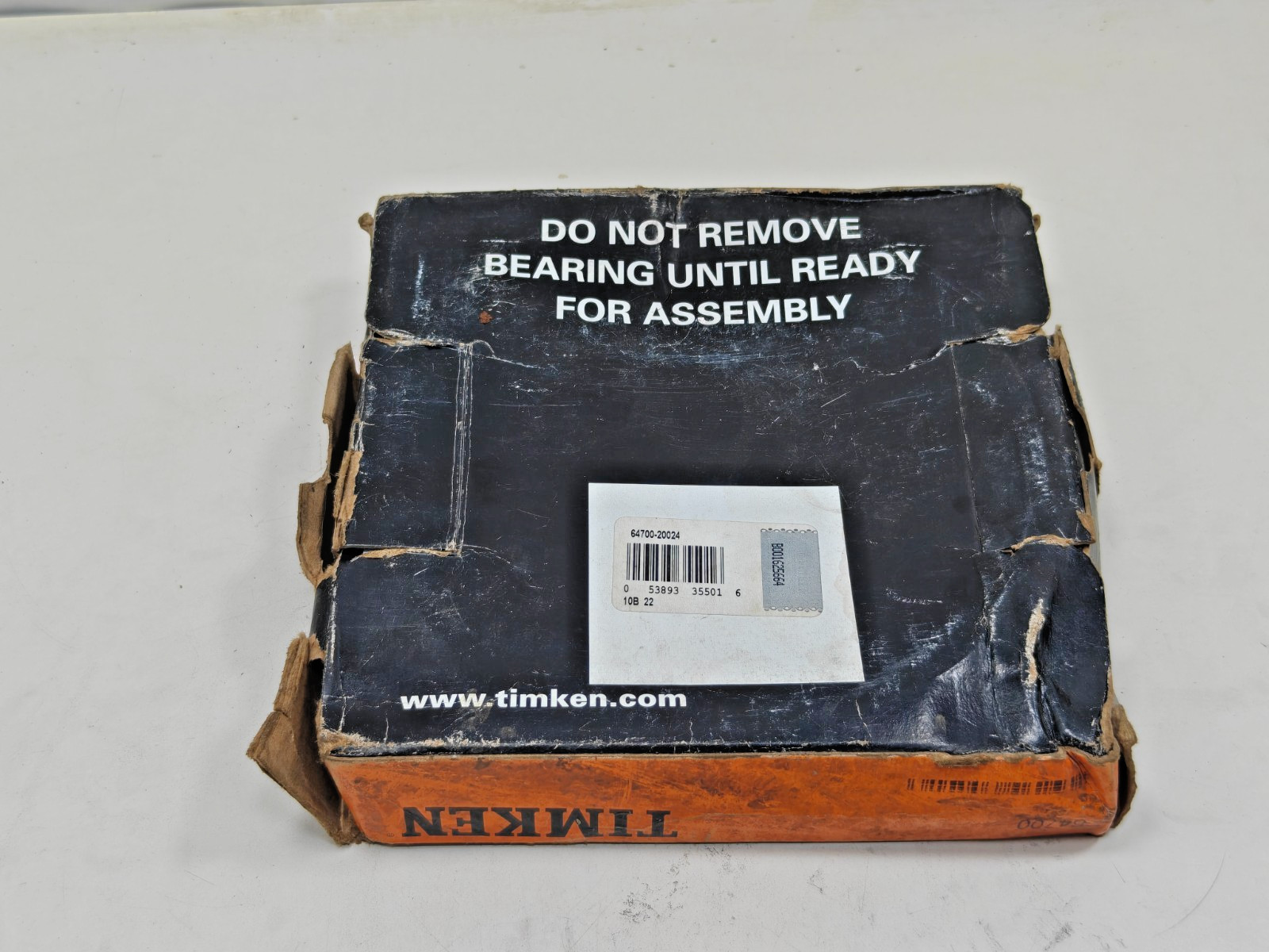 64700 Timken Tapered Roller Bearing Cup Only Timken 64700-20024 USA 7.000 in OD