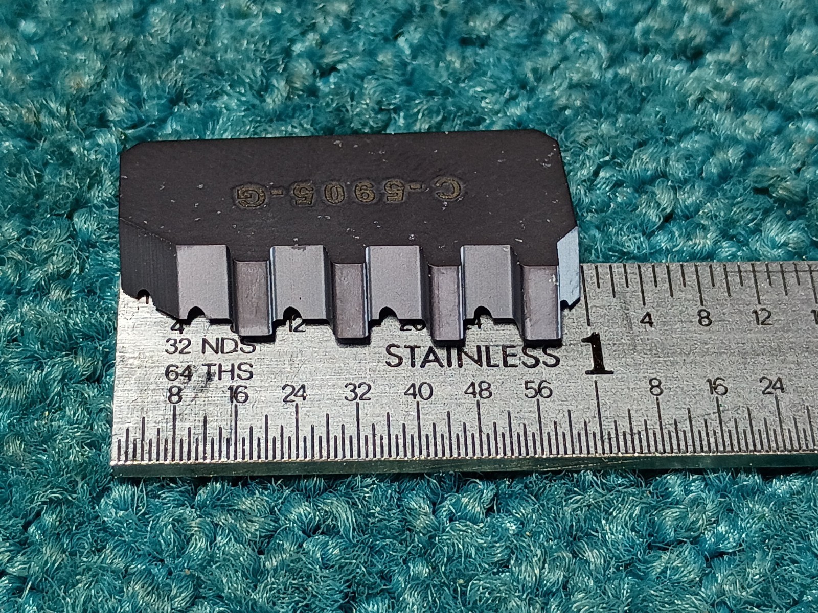 (5) SECO Carbide Indexable Threading Chipbreaker & Grooving Inserts C-5905-G