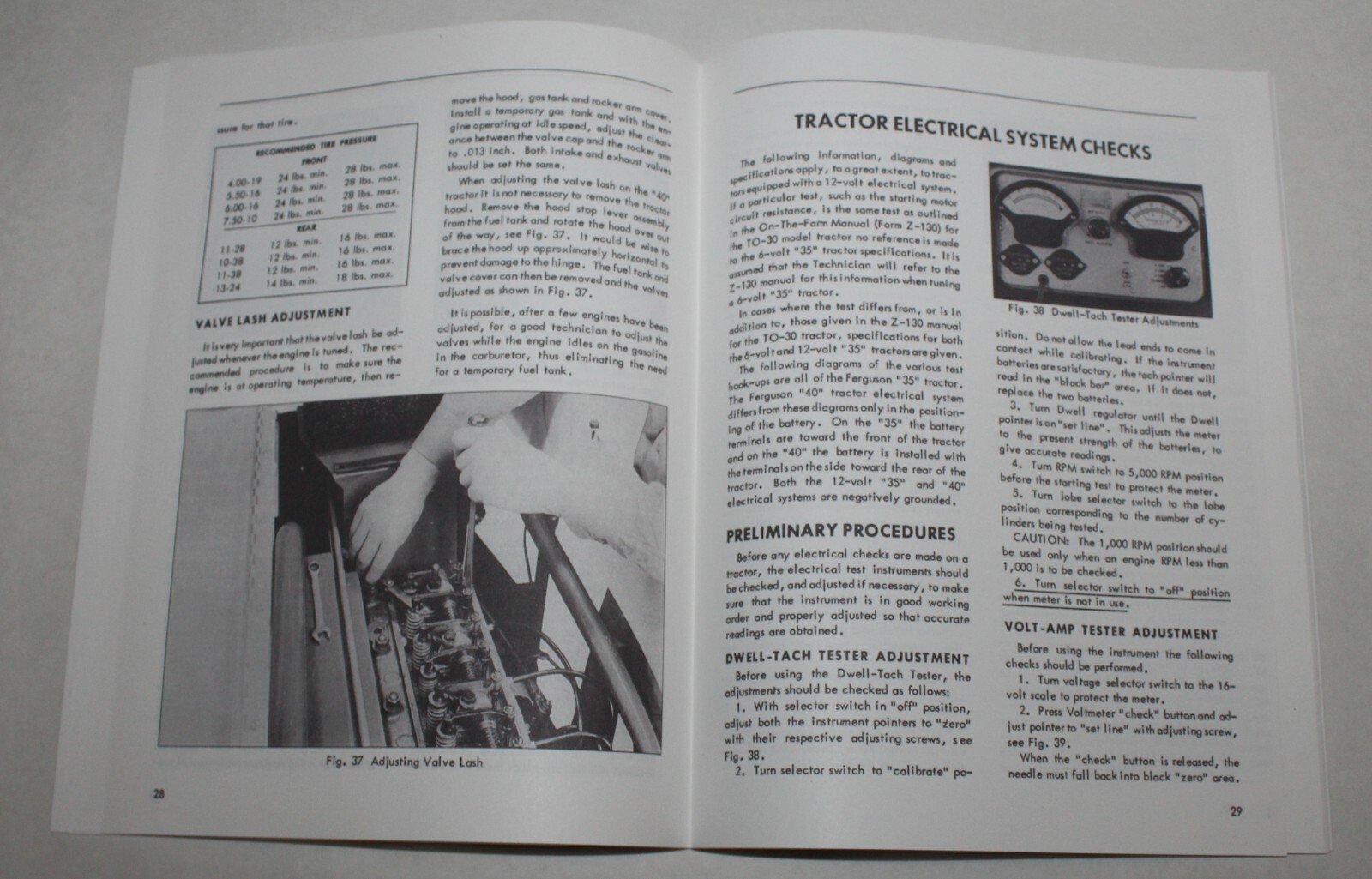 Ferguson TO-35 & F-40 Service/ Shop Manual, Gray & Green 1954, 1955, etc. Massey
