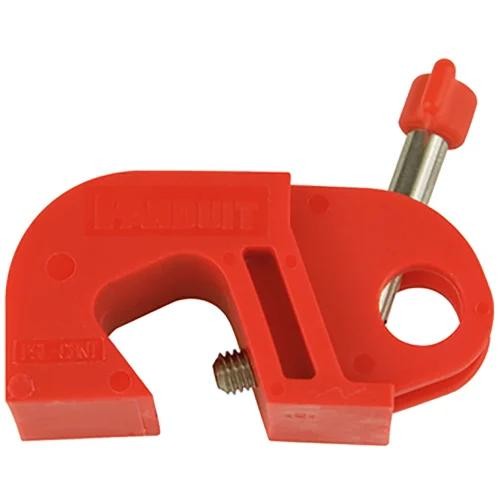 1PC PANDUIT PSL-CBNT Universal Circuit Breaker Lockout, Red, 1×2.05×0.75″(2