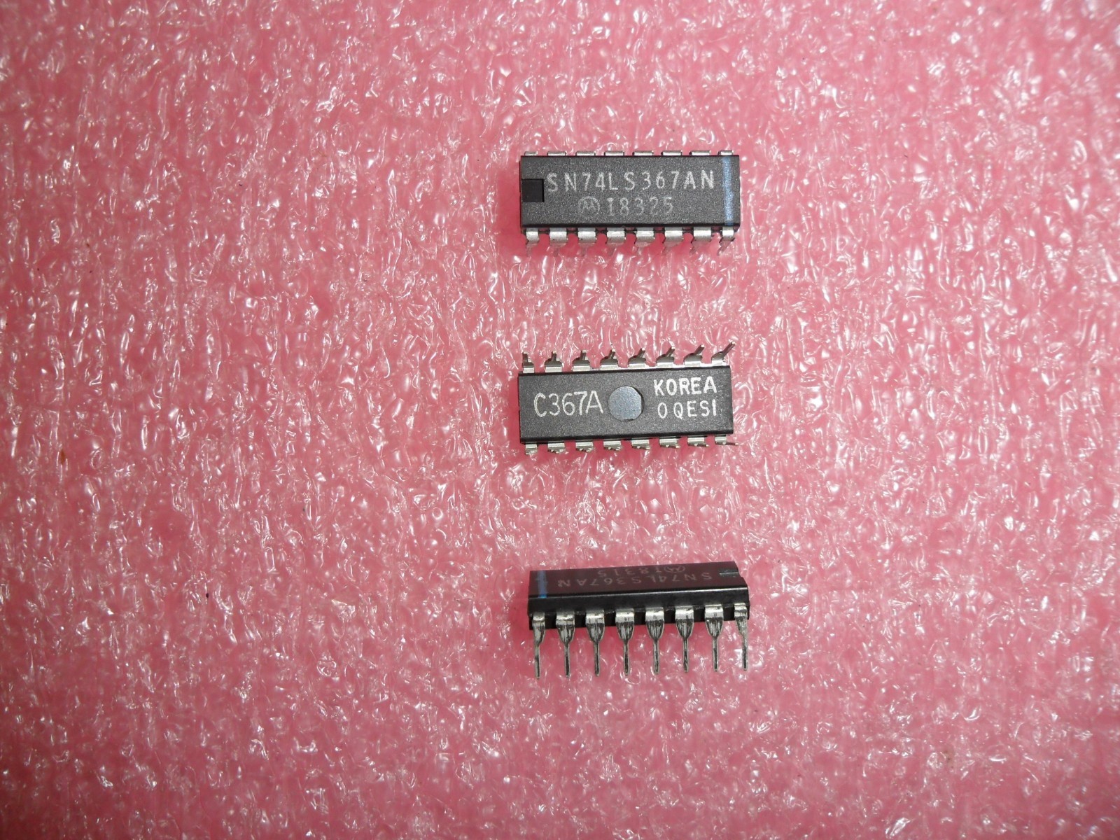 SN74LS367AN HEX BUS DRIVER WITH 3 STATE OUTPUT 16 PIN DIP (LOT OF 25)