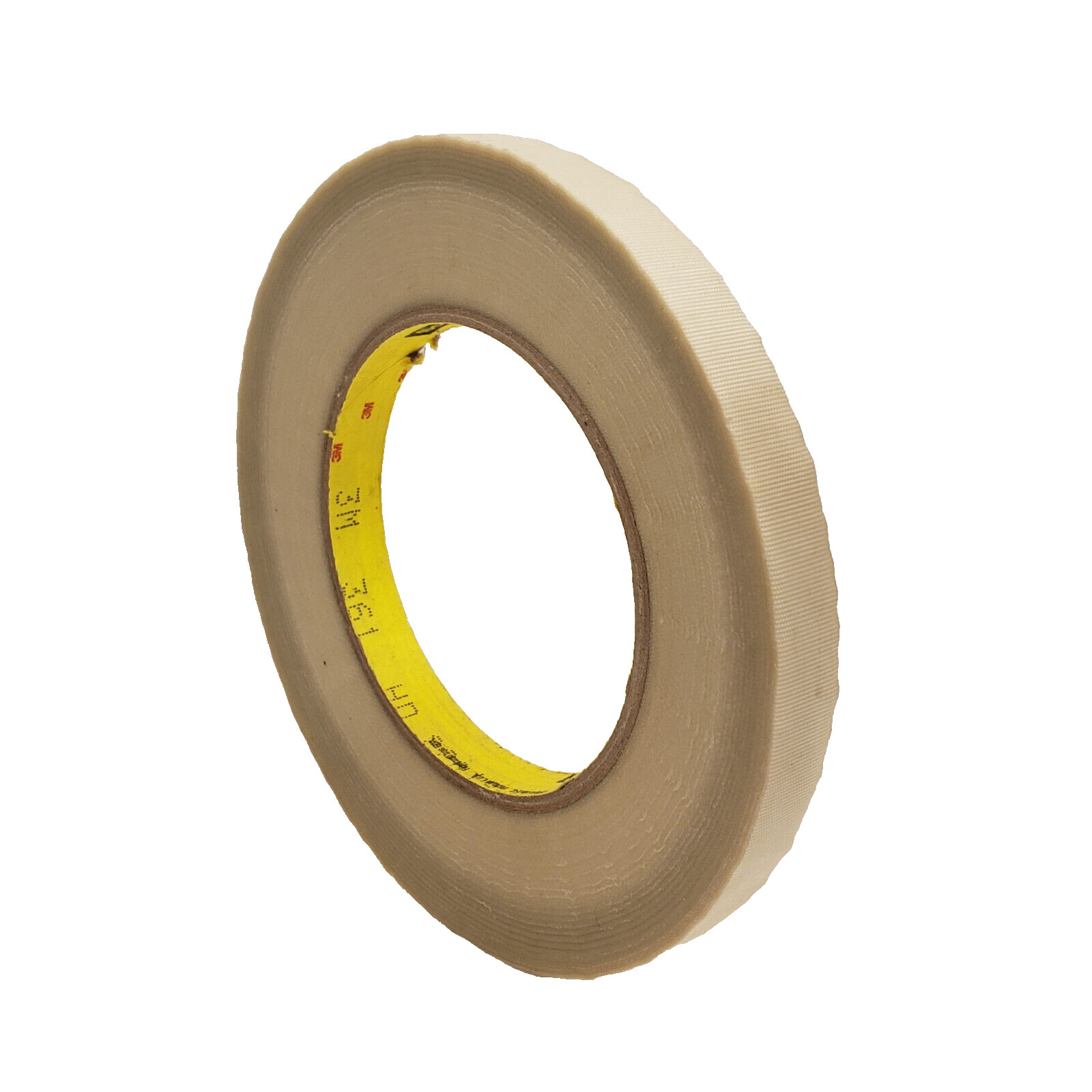3M Glass Cloth Tape 361 6.4 Mil 0.5 in x 60 yd, 12.7 mm x 54.8 m Roll 7100219264