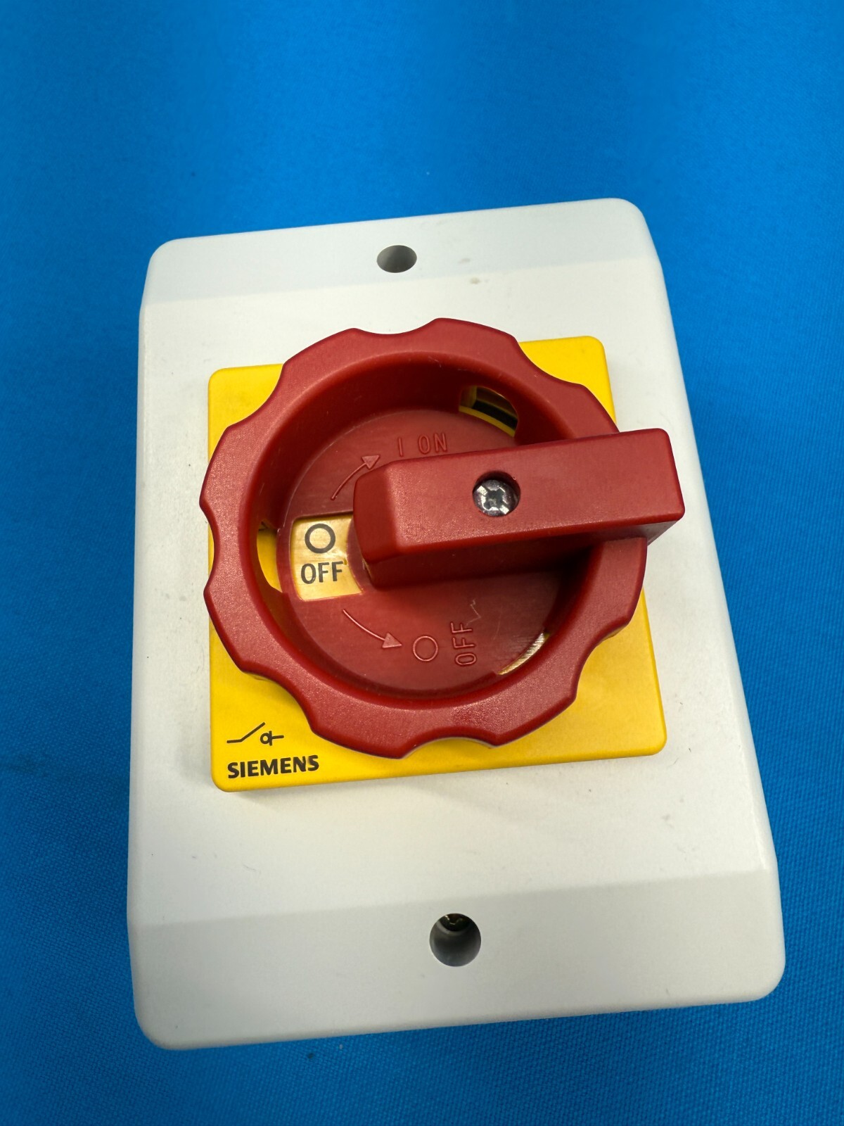 Siemens 3LD2164-OTB53 25A 400V 9.5kW Main Emergency Stop Disconnector Switch