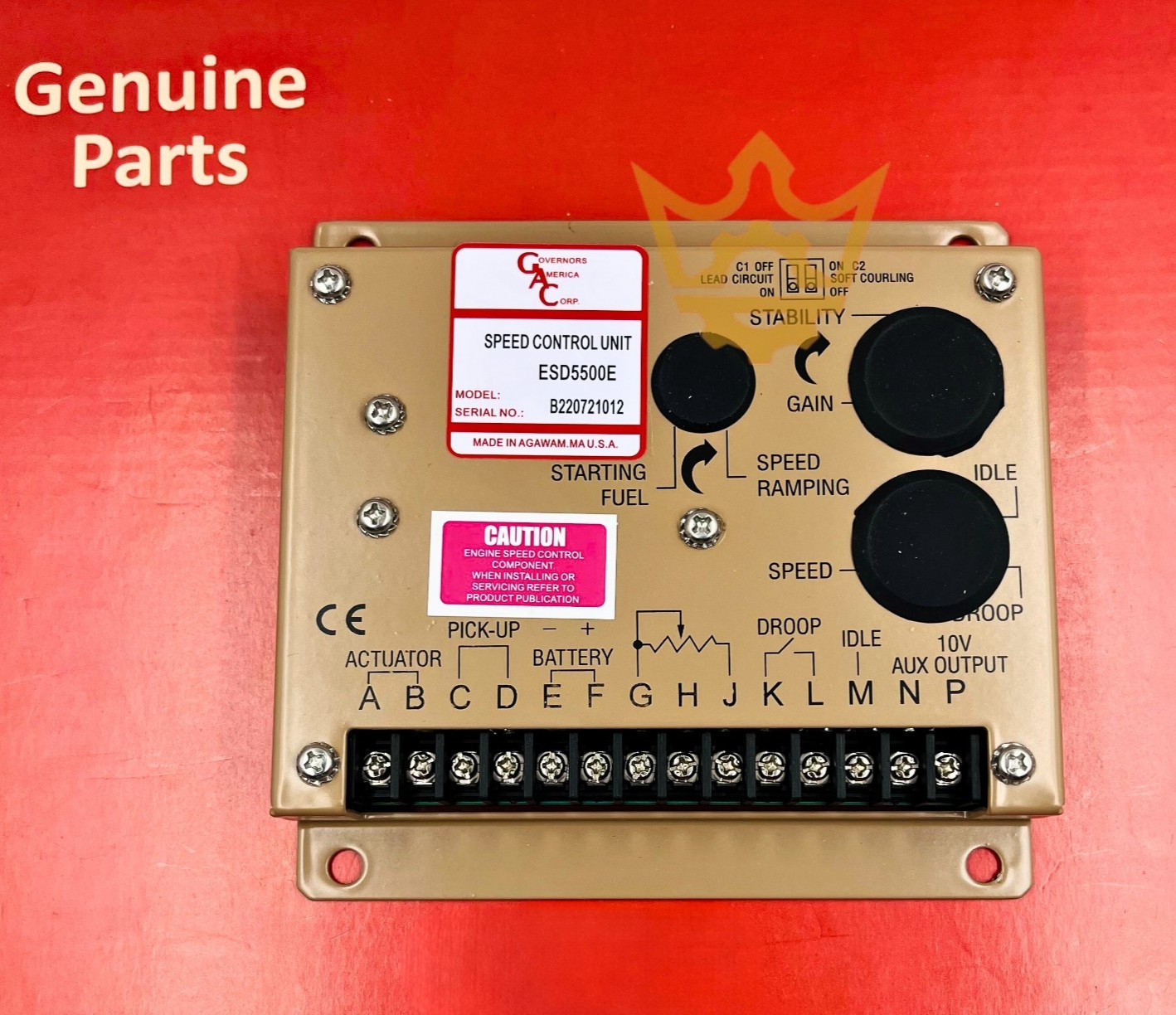 GAC ESD5500E Speed Control Unit, For Generator / Genset